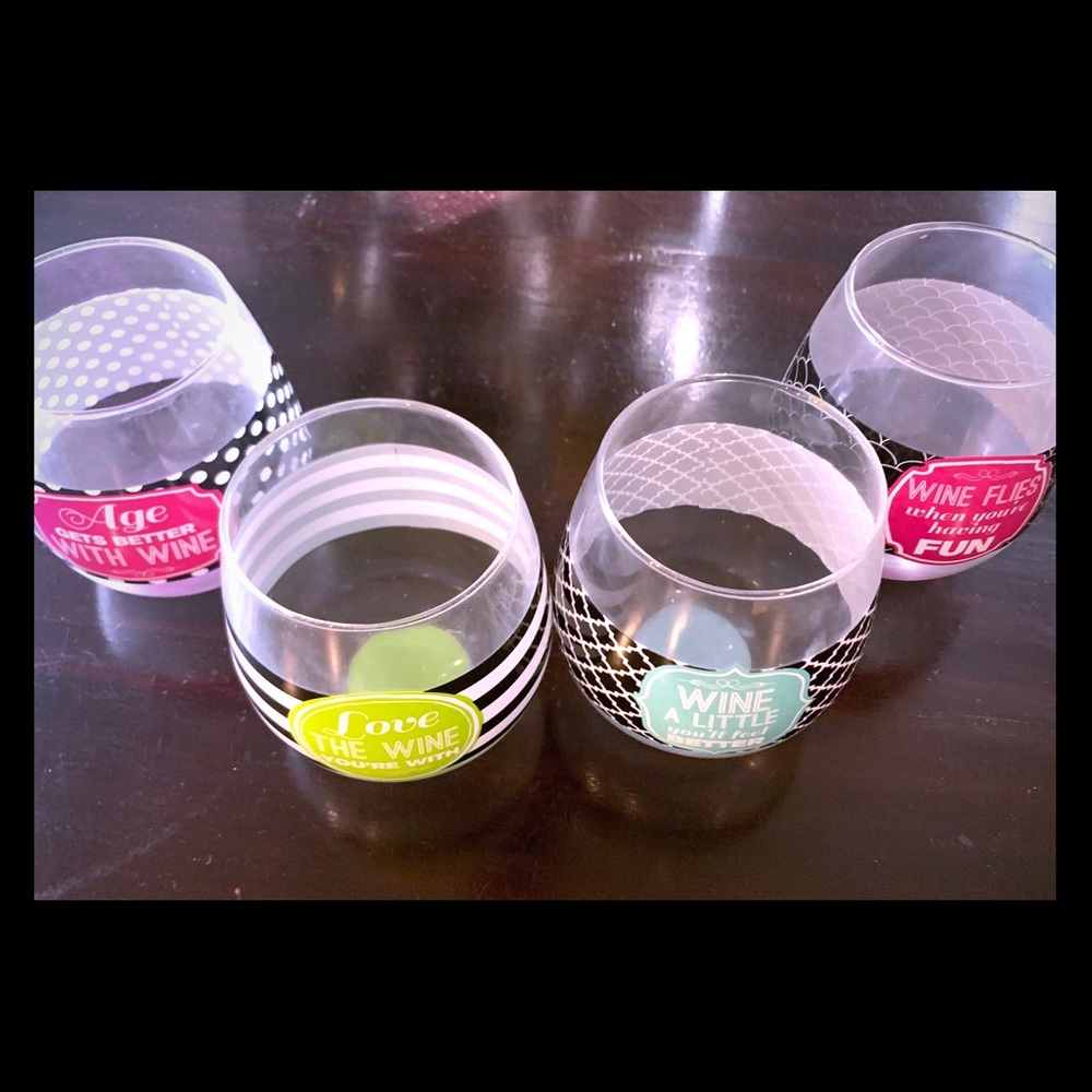 Wine glasses